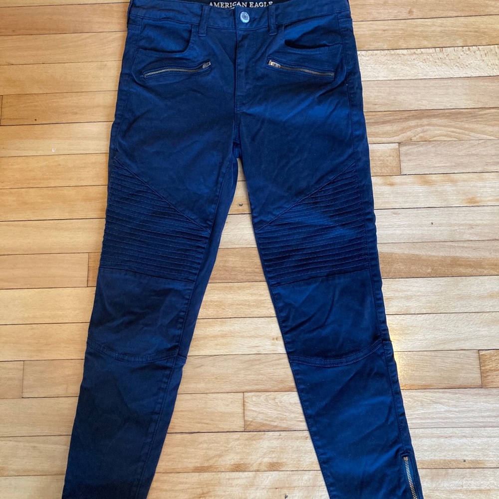 American Eagle super x2 stretch hi rise jeggings